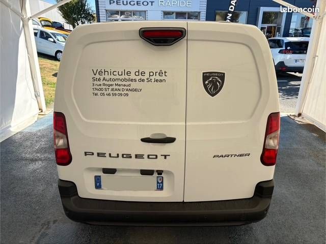 Peugeot partner fourgon m 650 kg bluehdi 100 s&s bvm6 (image 4)