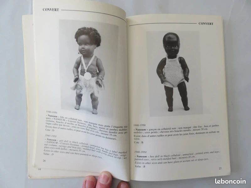 Poupées et baigneurs français en Celluloïd Guide du collectionneur - relié - Kathy Moreau