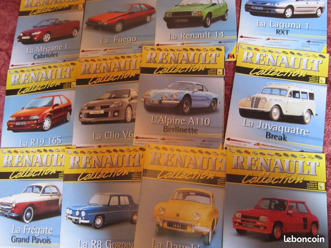 17 Fascicules Renault Collection des n° 4 à 34 (image 3)
