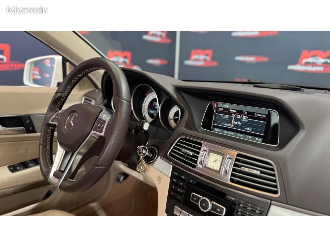 MERCEDES CLASSE E Coupé 250 2.0i 211CH - BVA 7G-Tronic Plus Sportline PHASE 2 - GARANTIE 6 MOIS (image 11)