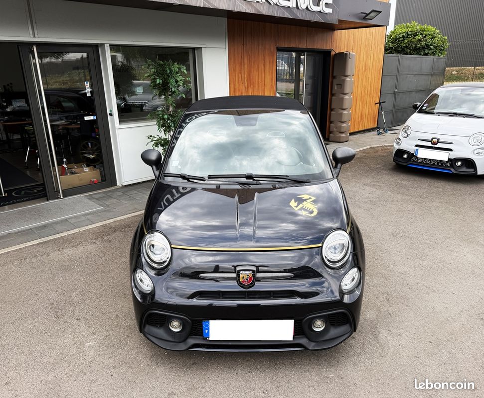Abarth 500C 1.4 TURBO T-JET 165 CH 595 SCORPIONEORO*1ER MAIN*EDITION 2000 EXEMPLAIRES (image 13)