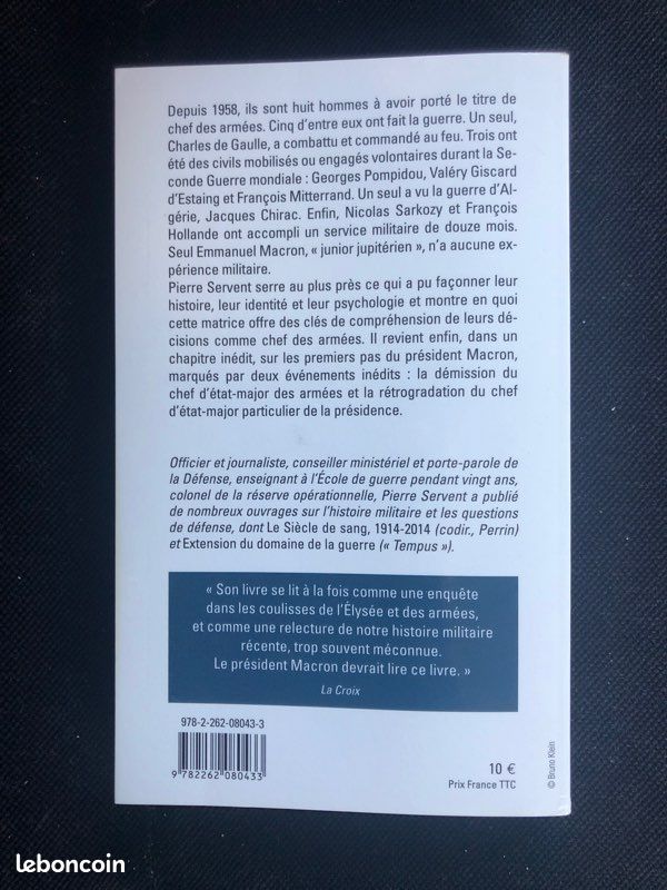 Livre " Les présidents et la guerre " (image 2)