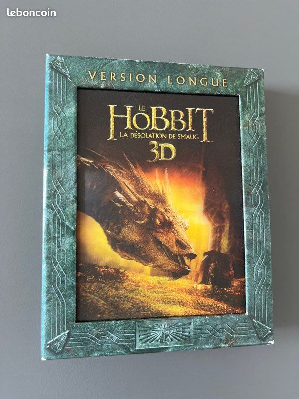 Blu-ray Le Hobbit La Désolation de Smaug 3D Version longue (image 1)