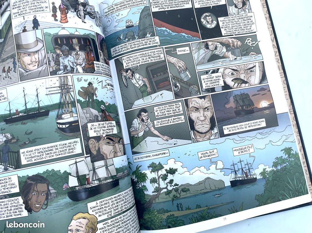 BD "Le tour du monde en 80 jours" avec CD (image 4)