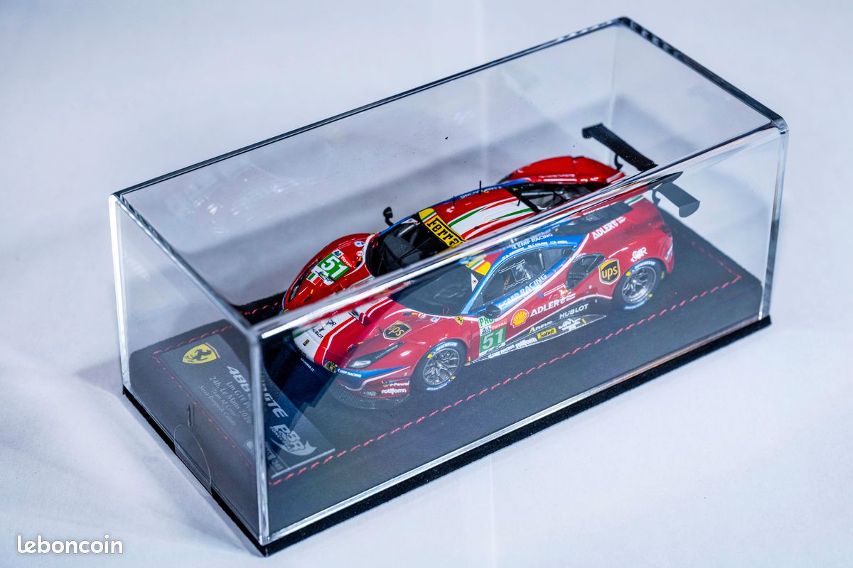 1:43 BBR Ferrari 488 Gte Evo 3.9L Turbo #71 Lmgte Pro Class Le Mans
