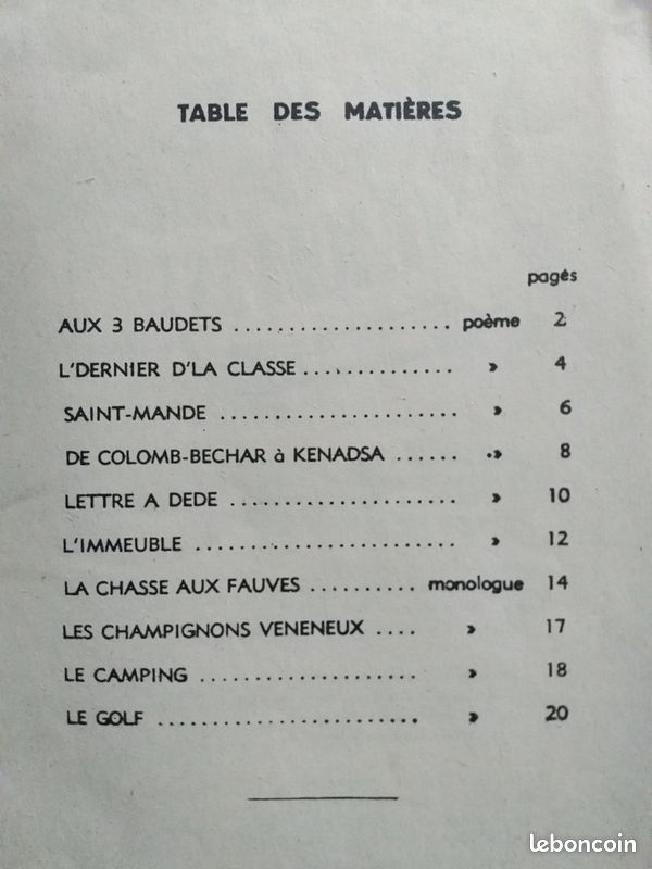 4 Monologues et poèmes Robert Lamoureux (image 8)