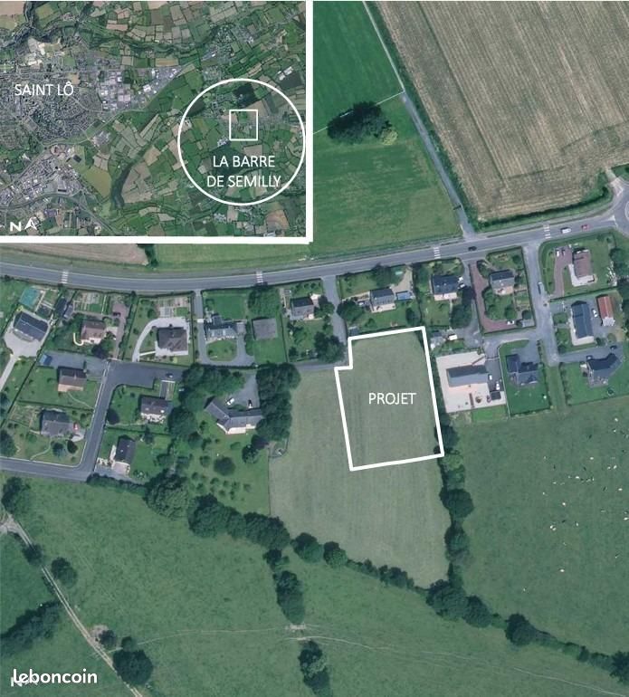 Terrain 450 m² · à La Barre-de-Semilly · 450 m² · 63 000 €