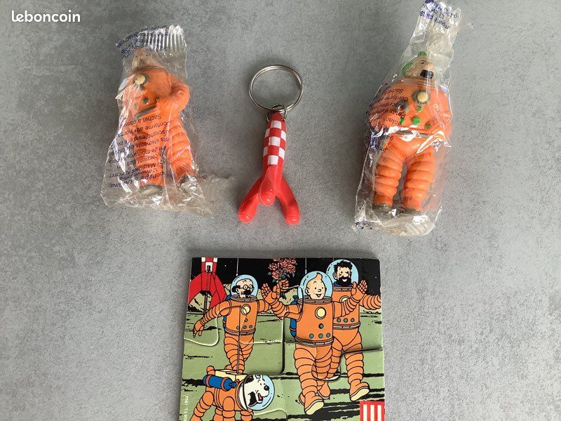 Tintin - Ensemble de 20 figurines et porte-clés - (1994) - Catawiki