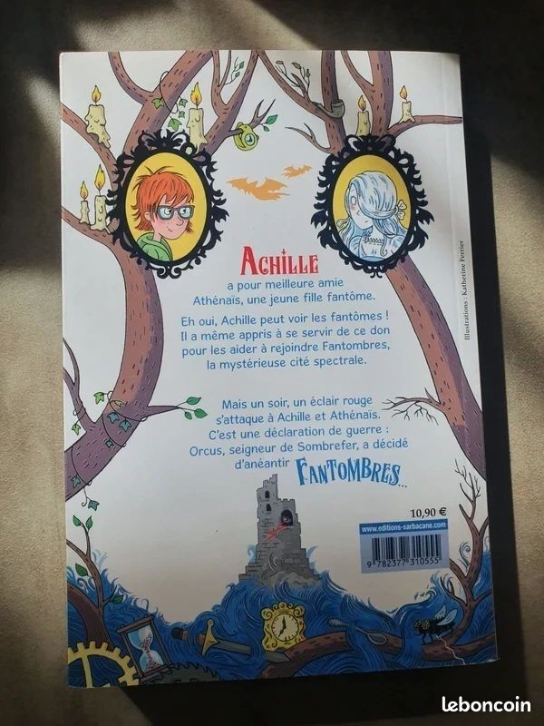 Roman " Les fantômes d'Achille Plume" de Katherine et Florian Ferrier (image 3)