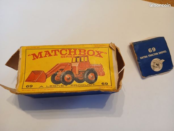 MATCHBOX Series n° 69 - Hatra Tractor Shovel + boîte d'origine