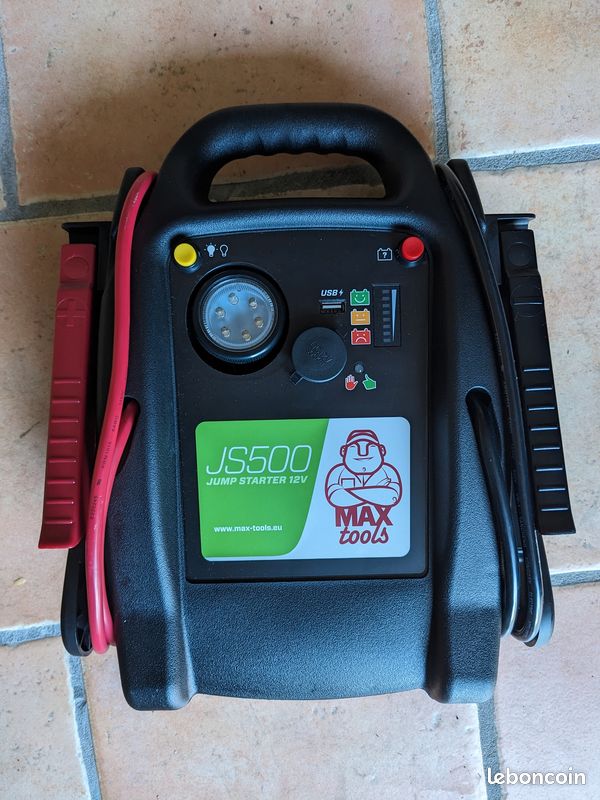 Démarreur d'urgence MAXTOOLS JS500