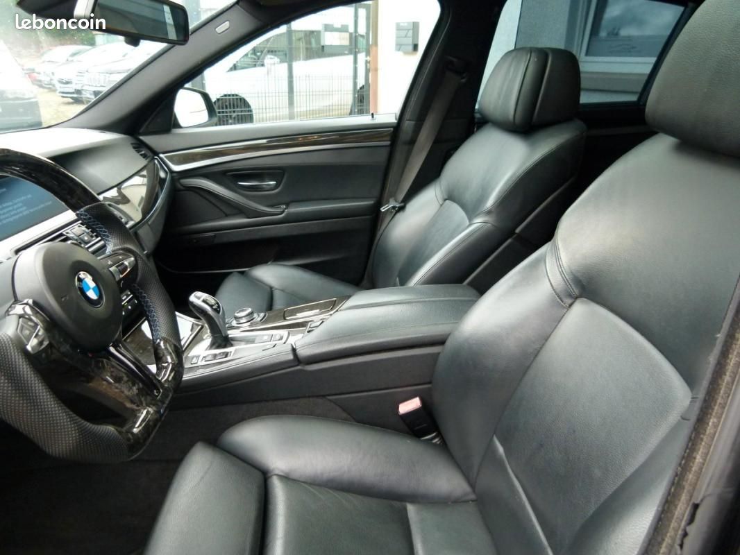BMW 535 i 306ch - BVA TOIT OUVRANT HUD CAMÉRA DE RECUL INTERIEUR CUIR (image 11)