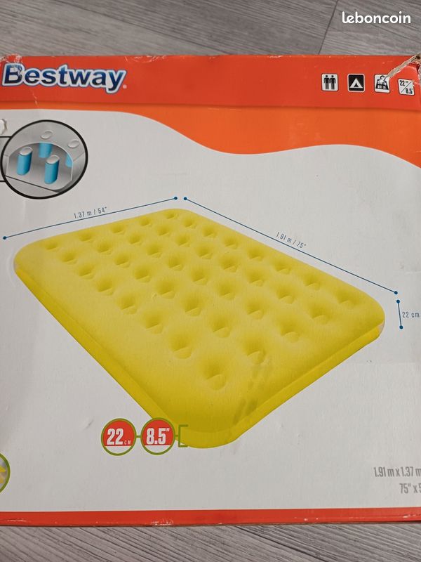 Matelas pneumatique 2 personnes (image 2)