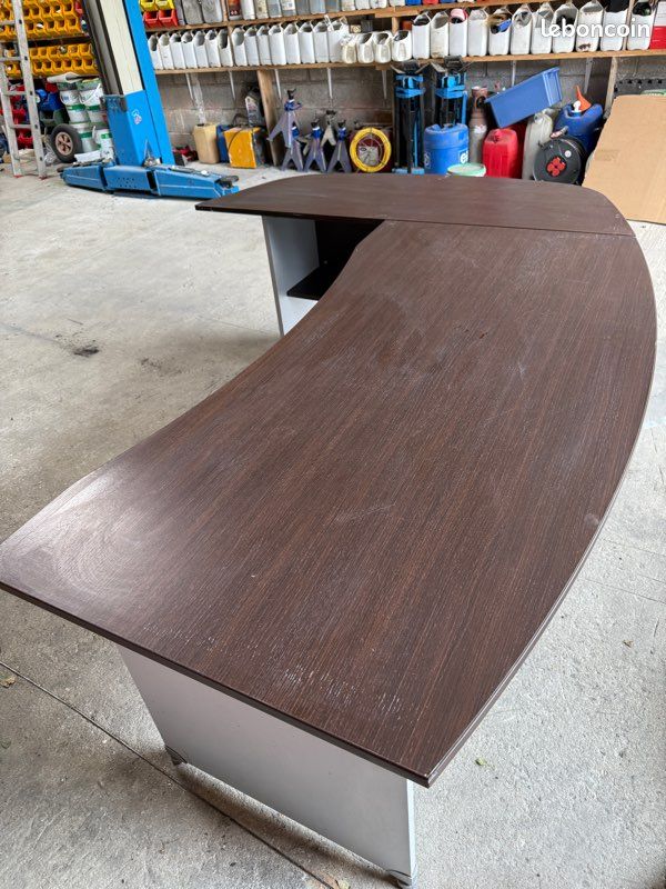 Grand bureau pro école plus chaise cuir offerte (image 8)