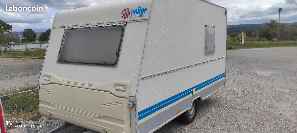 Caravane Sun roller 660kg 1999 4,5m sans permis remorque (image 2)
