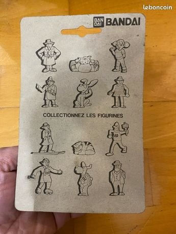 INSPECTEUR GADGET BANDAI POPY 1983 LOT ACCESSOIRES ORIGINAUX