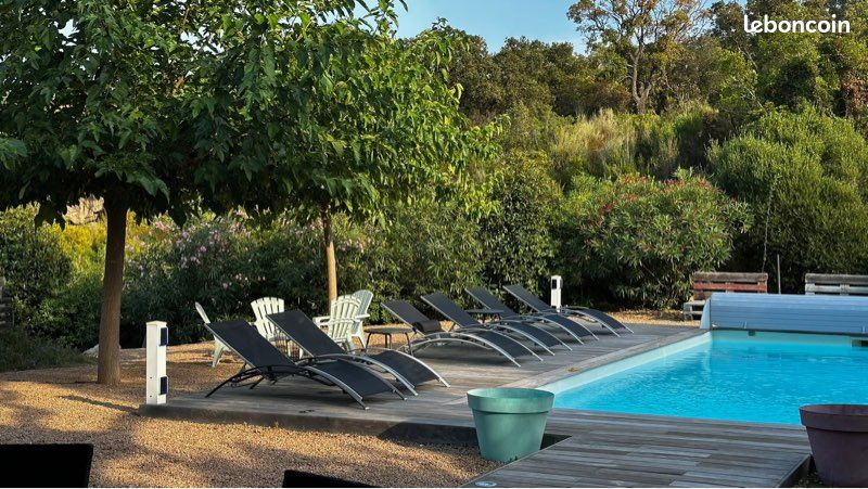 Villa contemporaine Clim vue mer 2018 – Piscine chauffée – Pinarello 3 km (image 19)
