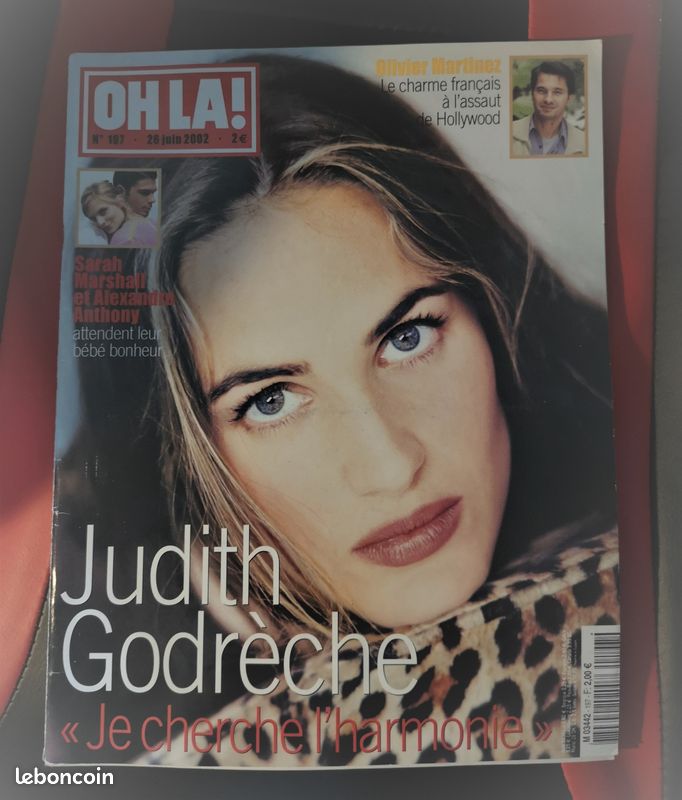 Oh la N°197 26/6/2002 Judith Godrèche - Olivier Martinez - Sarah Marshall et Alexandre Anthony - Paul McCartney .. (image 1)