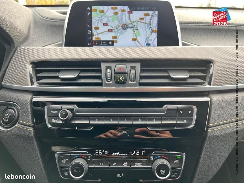Bmw X2 SDRIVE18D 150CH M SPORT X EURO6D-T 119G GPS CAMERA (image 17)
