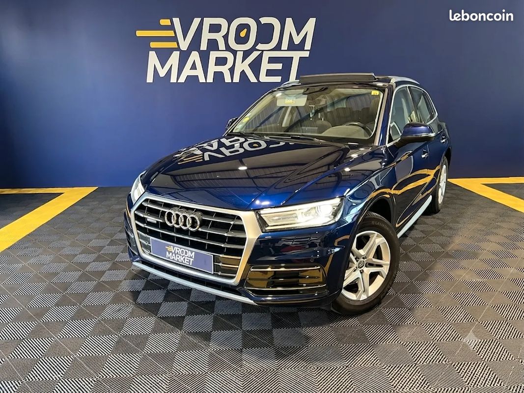AUDI Q5 35 TDI QUATTRO 163 S TRONIC – 2018 – AUTO – 169 000 km – TOIT OUVRANT – KEYLESS – SIEGES CHAUFFANTS – COFFRE ELECTRIQUE – VOLANT CHAUFFANT – SUIVI A JOUR (image 1)