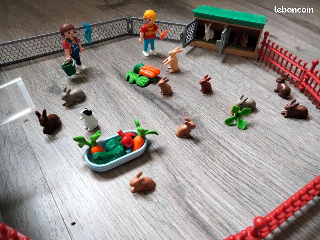 Maisonnette des rongeurs et clapier à lapin playmobil (image 7)