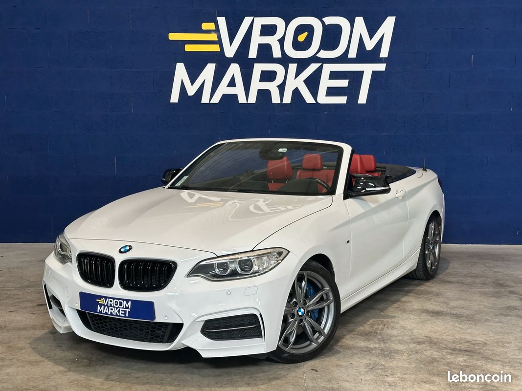 BMW Série 2 F23 M235i 3.0 326ch M BVA - CABRIOLET - 2015 - 105 875 km - CarPlay - ENTRETIEN COMPLET (image 1)