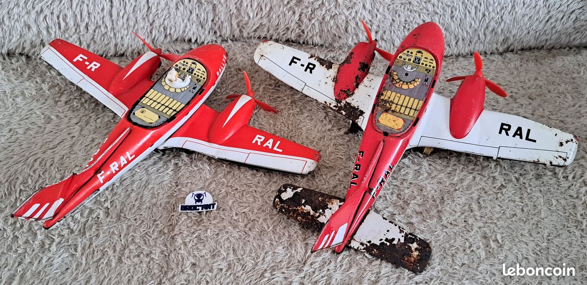3 Avions Joustra Anciens - Pour Restauration Ou Pièces - Occasion