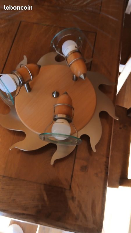 Plafonnier 3 lampes (image 1)