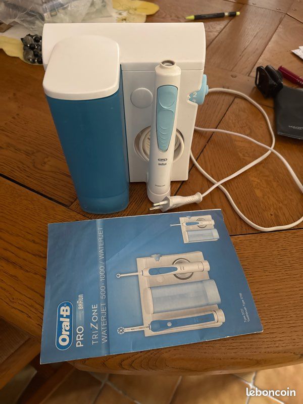 Hydropulseur Oral-B WaterJet 500/1000 en très bon état (image 1)