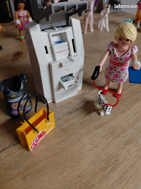 Distributeur de billets , séance shopping Playmobil (image 3)