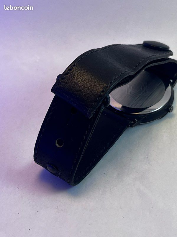 Montre Renault Style – Noire & Sobre – Bracelet pression (image 6)
