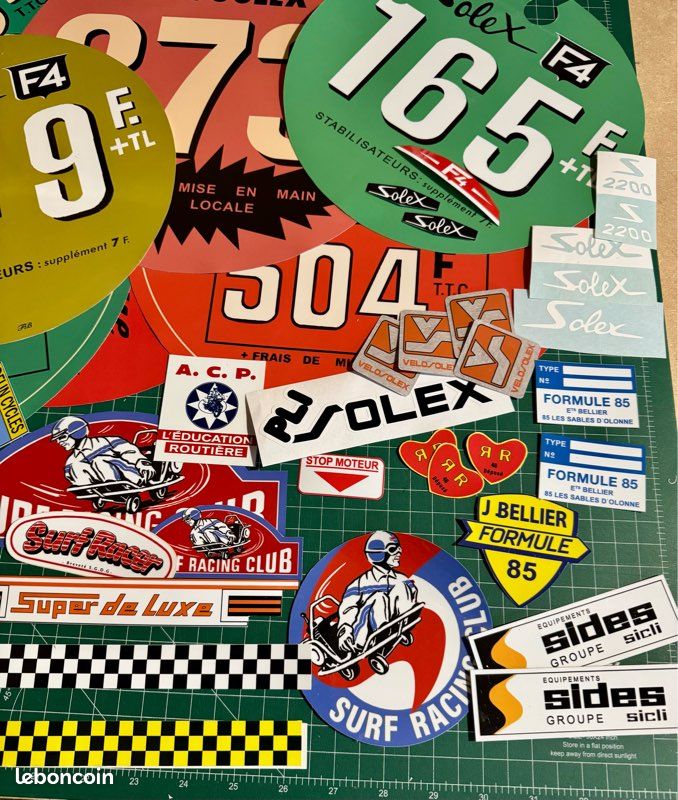 29 stickers autocollants Moto FX4 - Art Déco Stickers