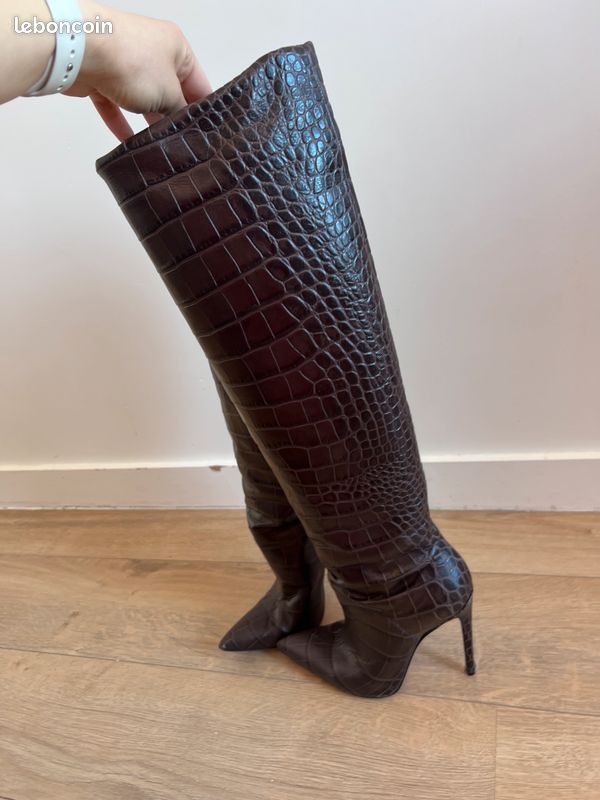 Chaussures Femme Osmose Chaussure Botte Sasha Imprimé Cuir Python