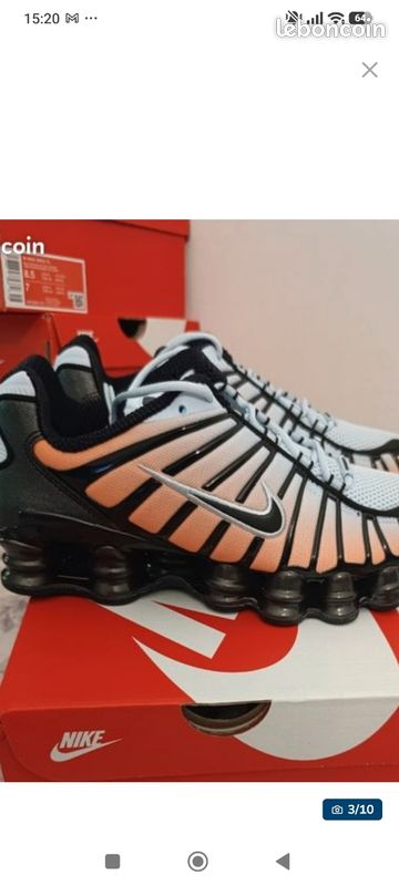 Paire de baskets Nike Shox TL toute neuve (image 1)