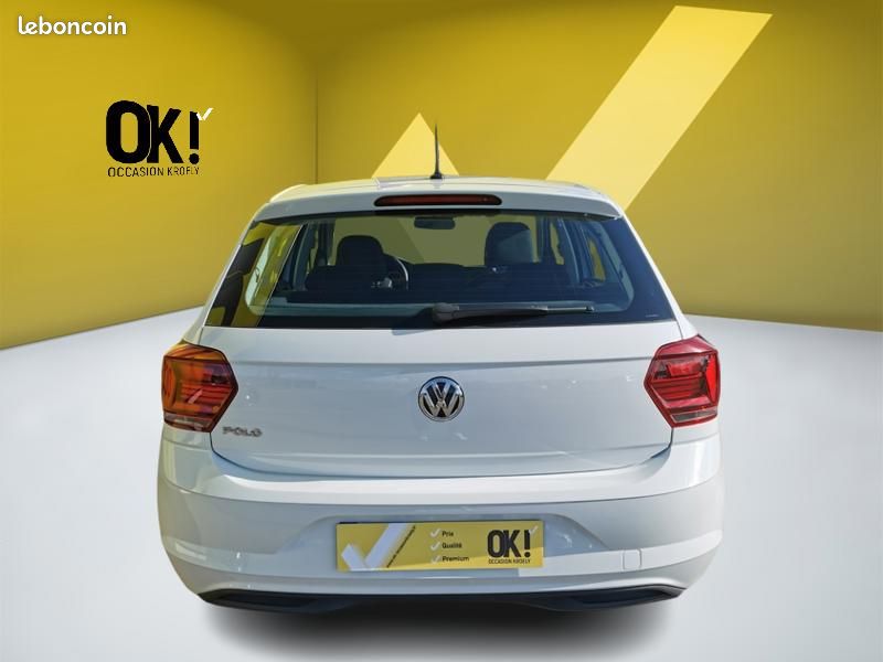Volkswagen Polo VI Trendline 1.0 65 ch Bluetooth Feux auto Vitre élec (image 3)