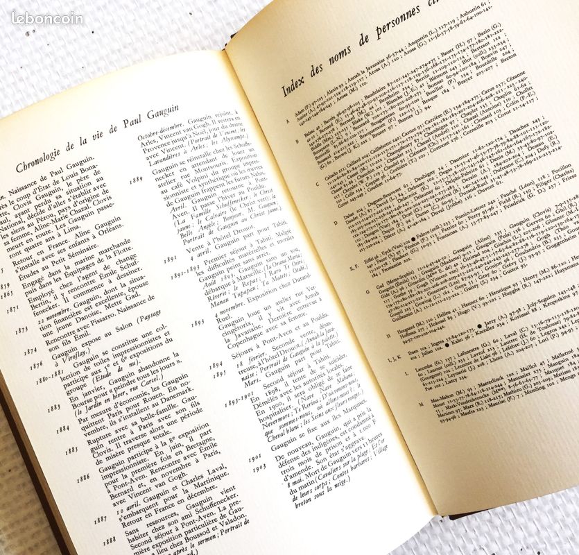 Ancien livre GAUGUIN sa vie, ses oeuvres... (image 9)