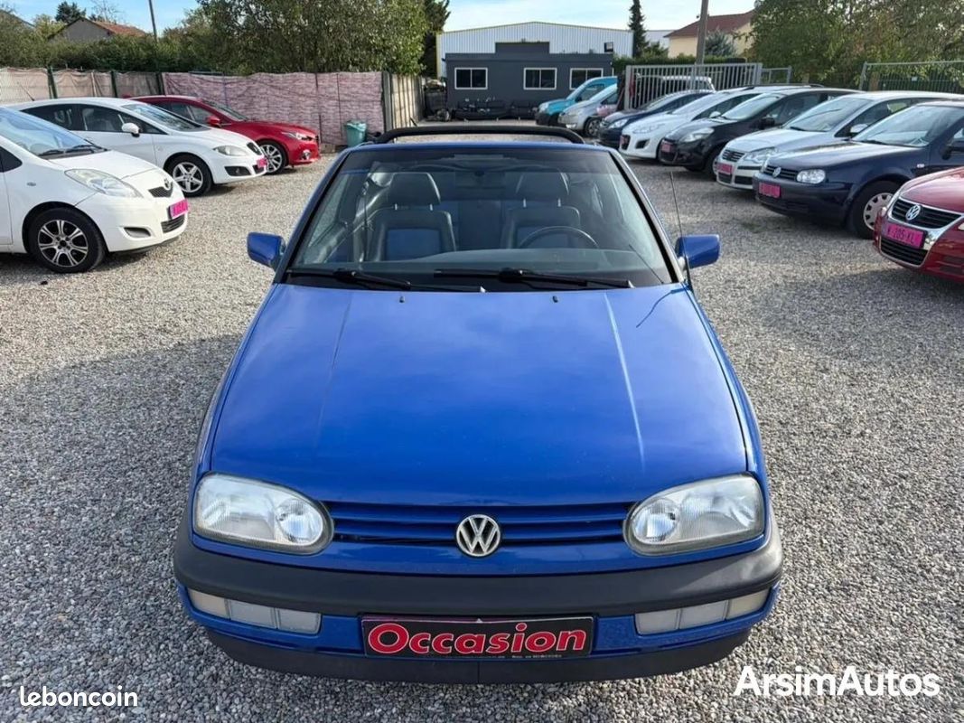 Volkswagen golf 3 cabriolet 1.6 edition karmann (image 10)