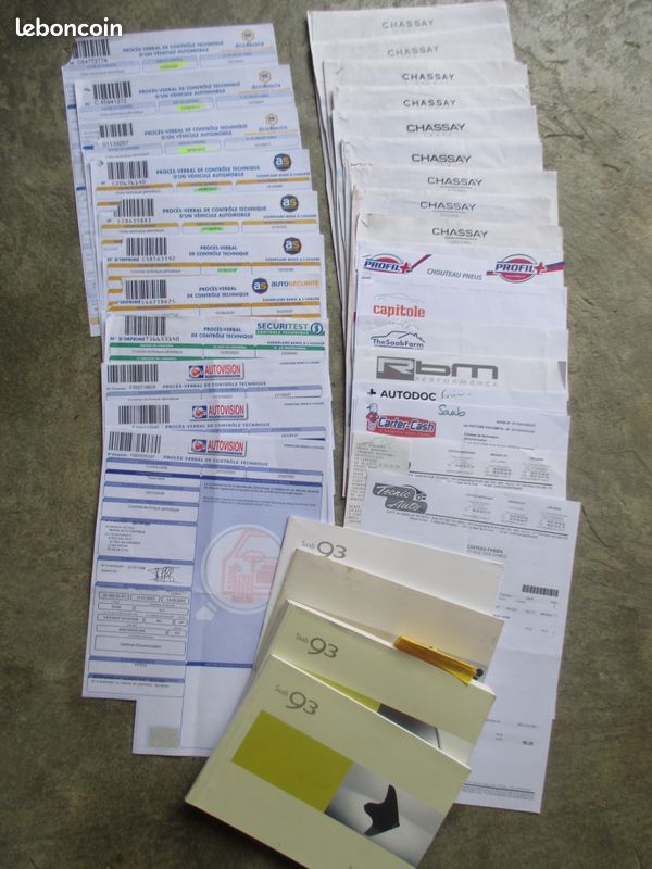 SAAB 9-3 TURBO 150ch - CT Vierge -12 Mois Garantie - "Carte Grise OFFERTE" (image 2)