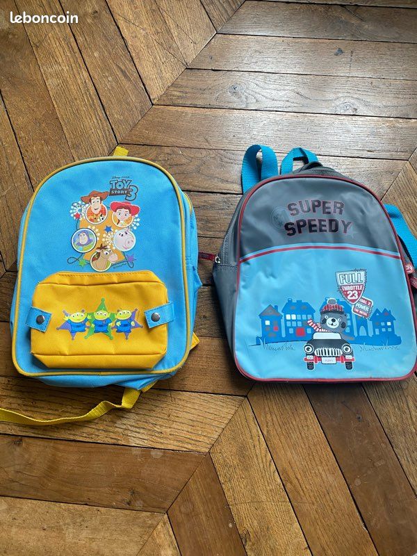 Lot de 2 sacs à dos (image 1)