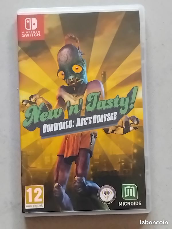 New n tasty : oddworld abe's oddysee switch (image 1)