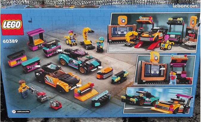 LEGO 60389 Le garage de customisation neuf et scellé (image 2)