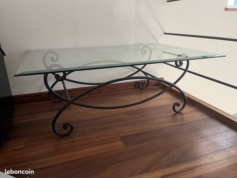Table basse verre (image 1)