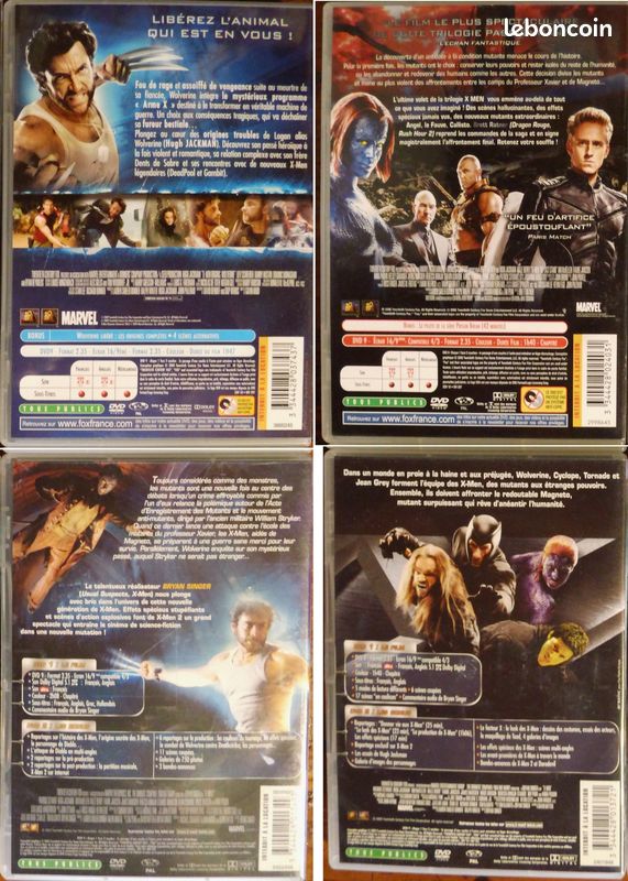 DVD Quadilogie X-MEN 6 DVD (image 2)