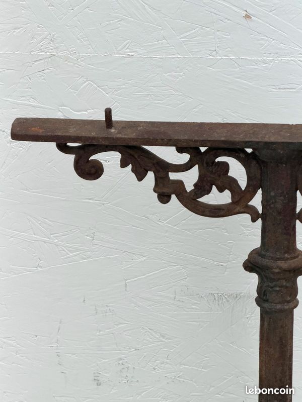 Pieds de table en fonte 19 ème (image 4)