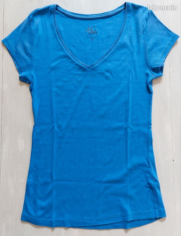 T-shirt bleu électrique-taille M (image 1)