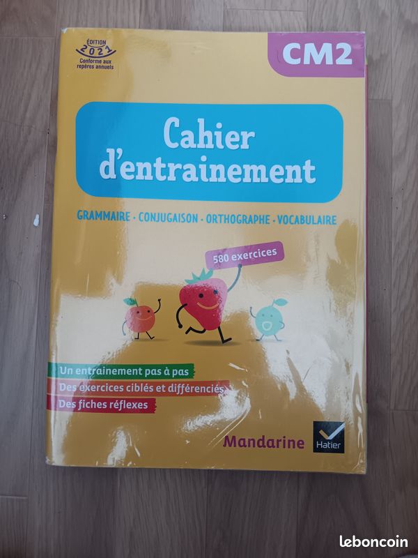 Livre cahier d'entraiment cm2 (image 1)