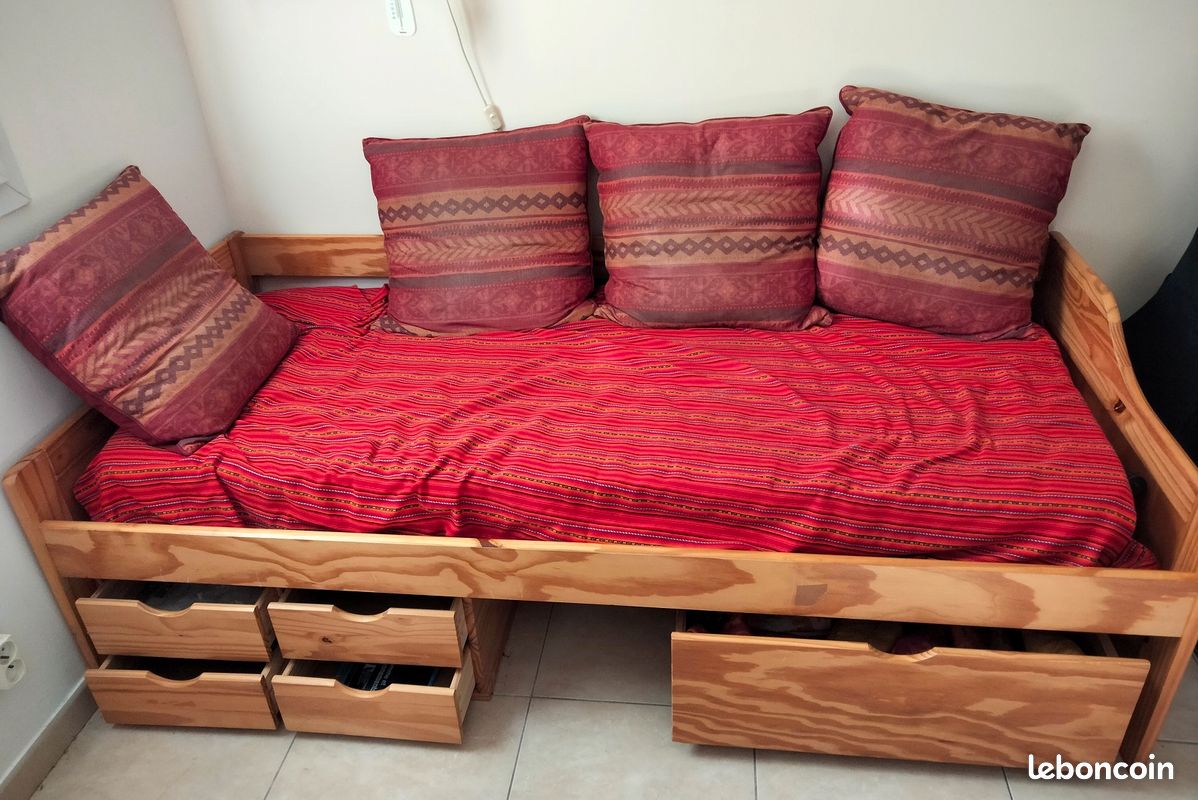 Banquette lit une place (image 1)