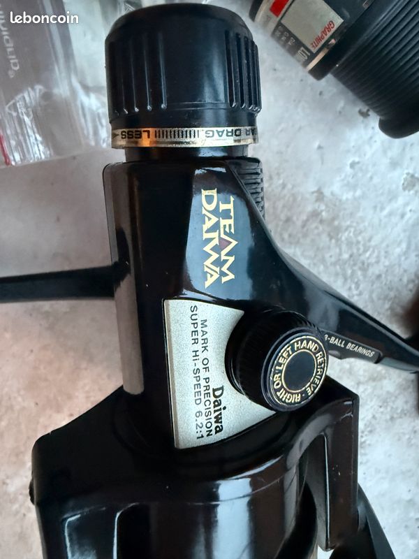 Moulinet Daiwa 7350 RL – Vintage, Précision, 1 Roulement – Très Bon état