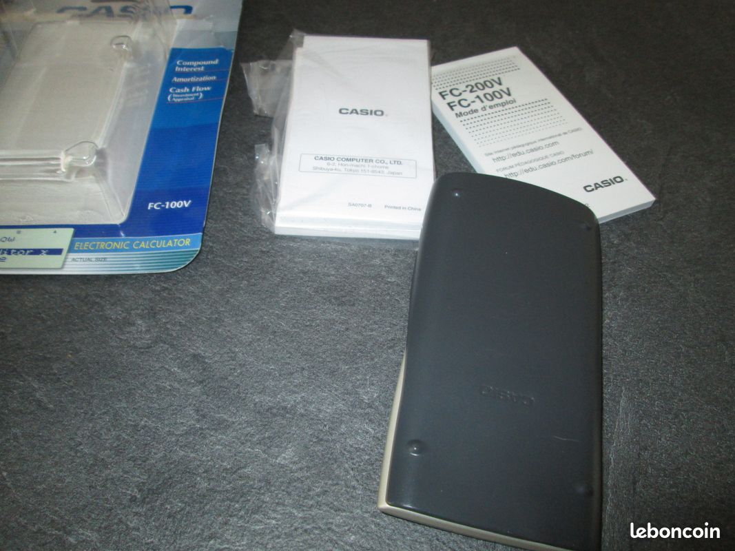 Calculatrice casio financial consultant ......35 euros (image 3)