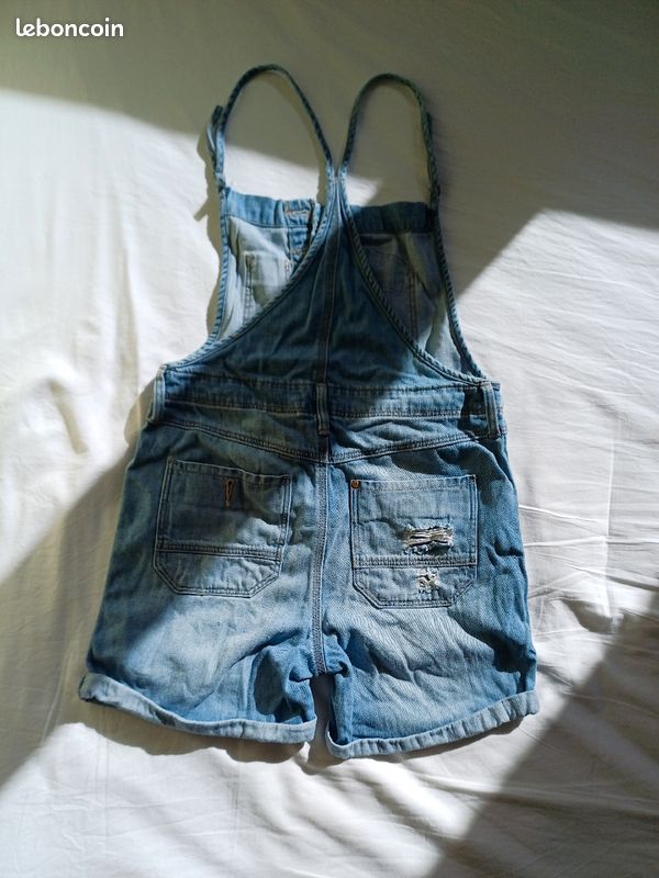 Salopette Jean short (image 2)